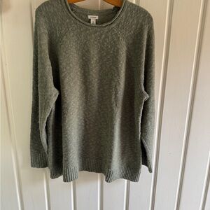L.L. Bean Women's Sweater in Olive Green